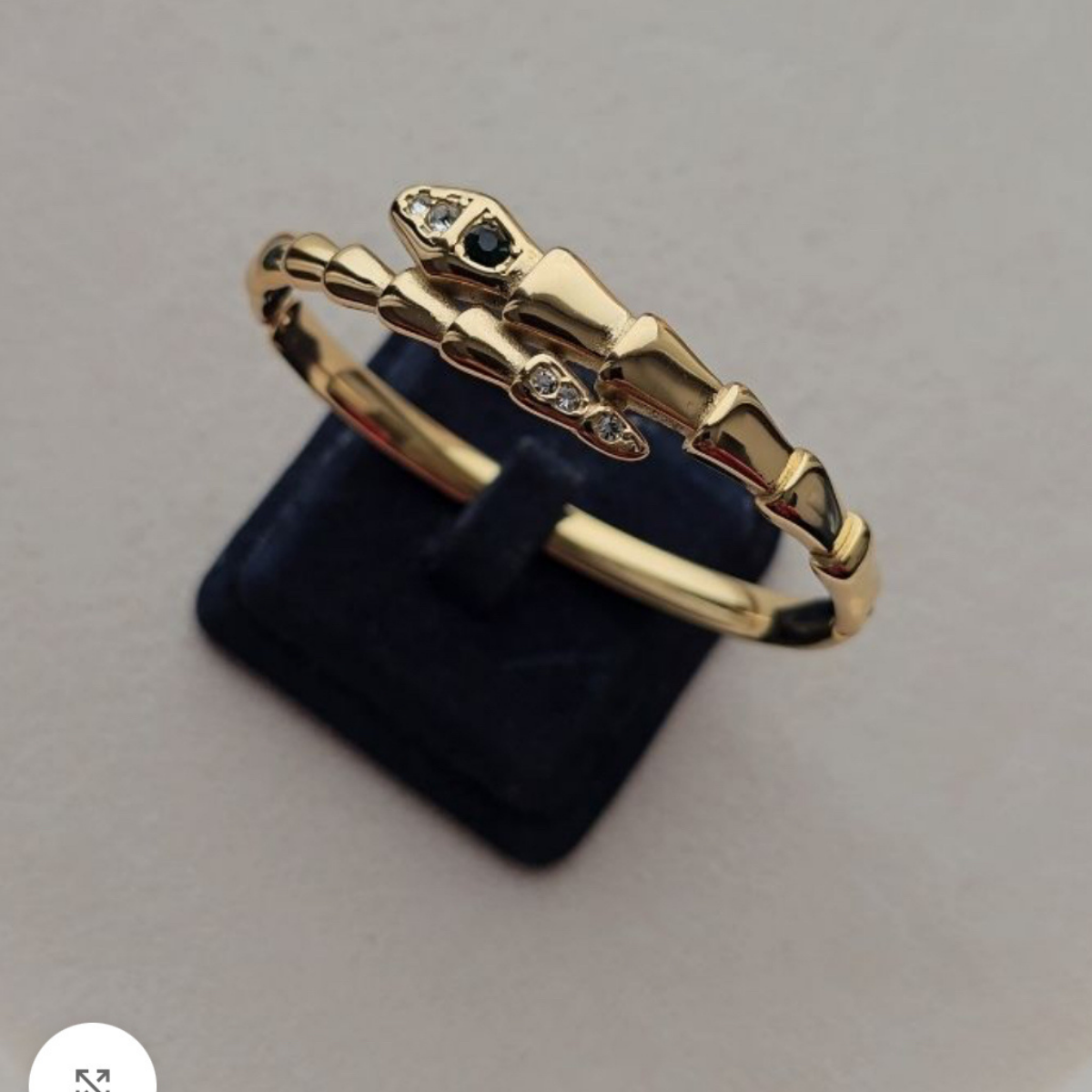 Asc Gold Snake Çelik Kelepçe