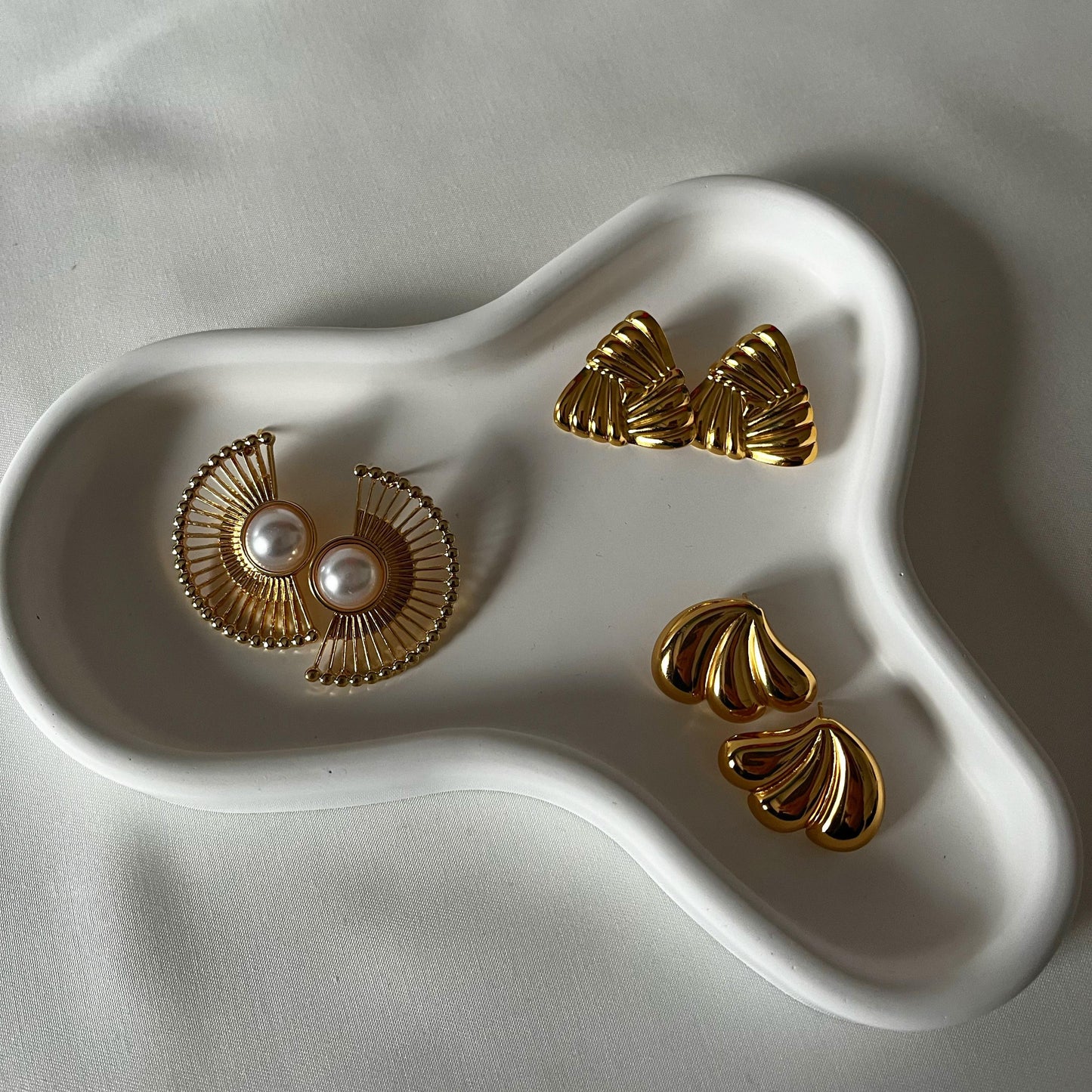 Asc Gold Leaf Çelik Küpe