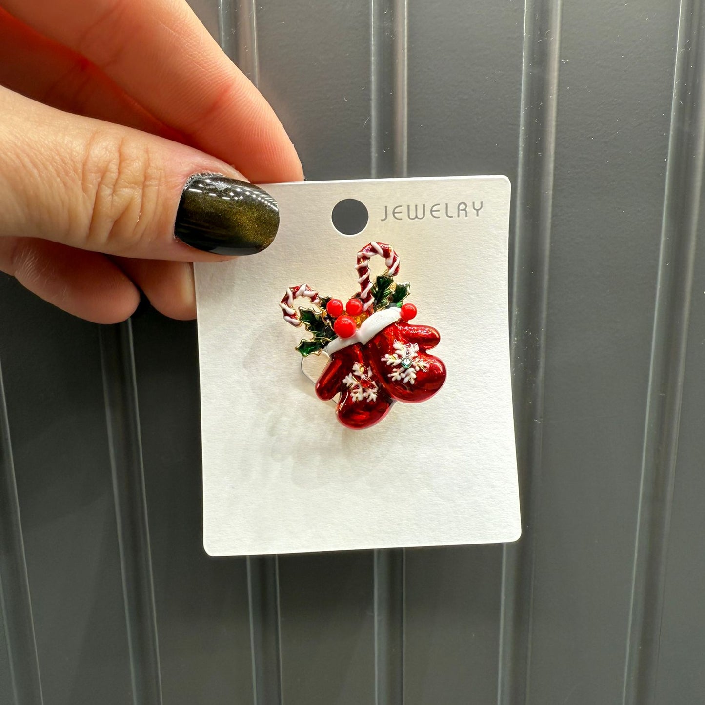 Noel Şeker & Eldiven Broş