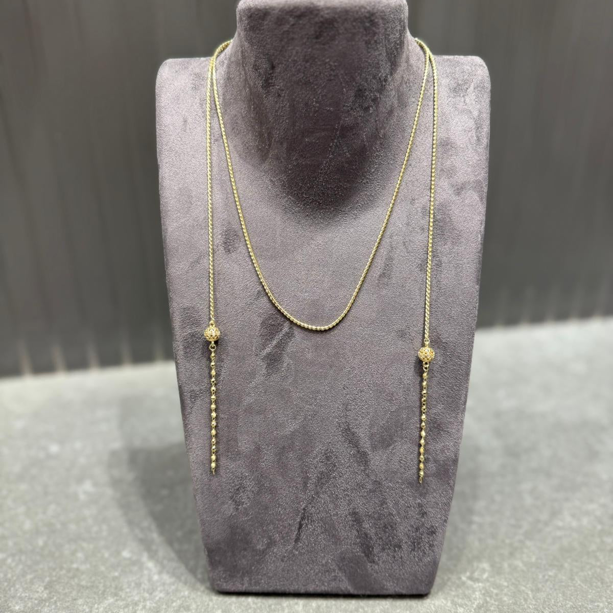 Gold Dolamalı Kolye