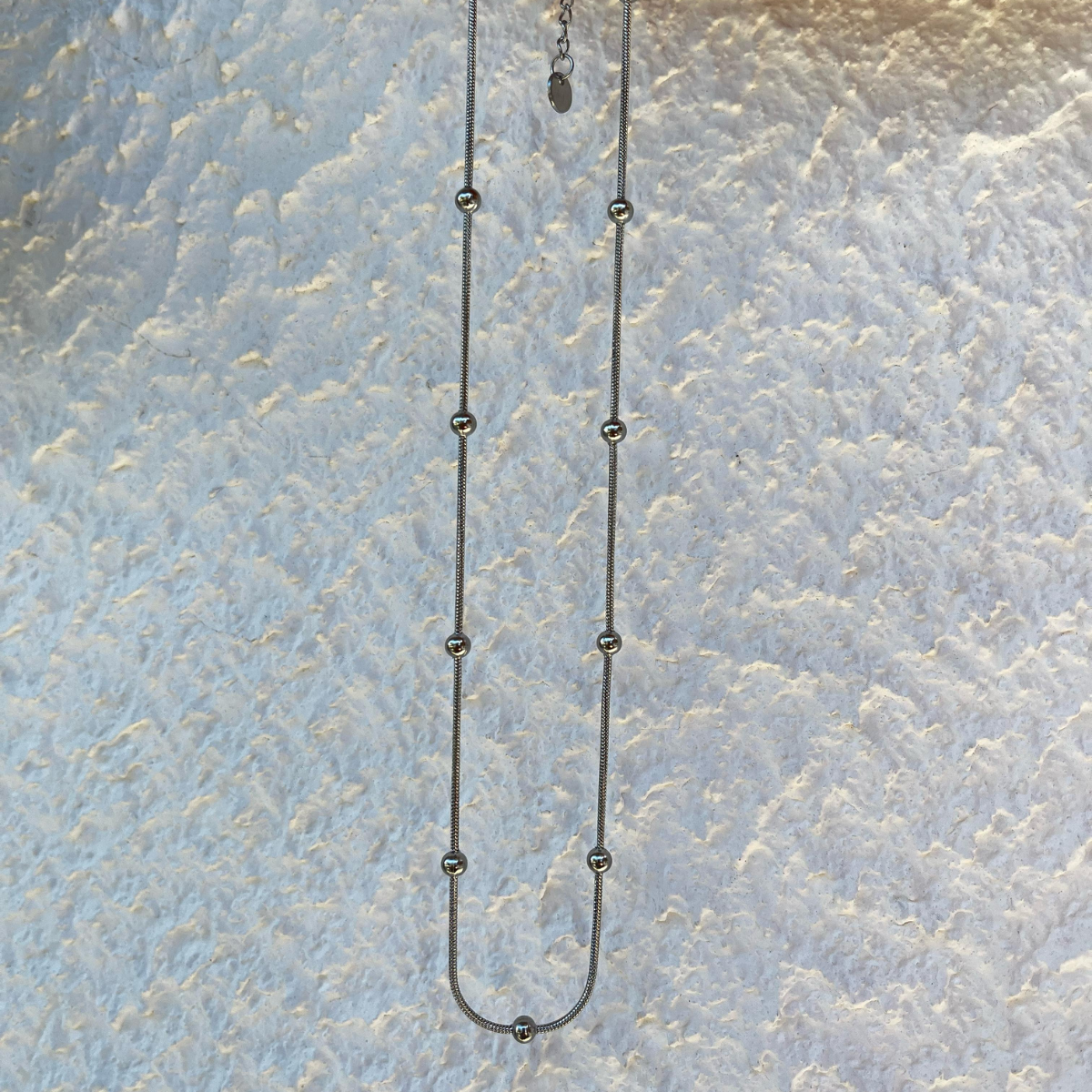 ASC Çelik 45cm Silver Dorika Kolye