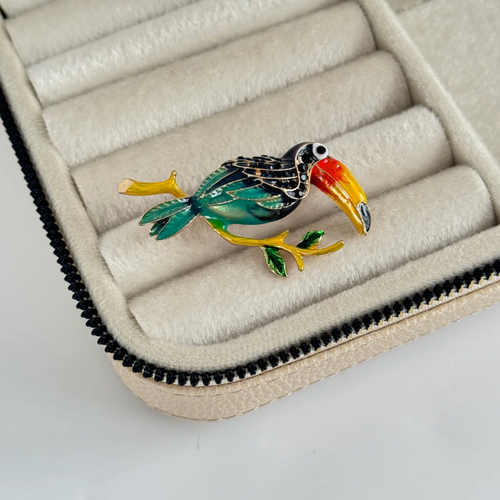 Özel Tasarım Tukan Broş