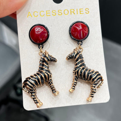 Marka Zebra Küpe