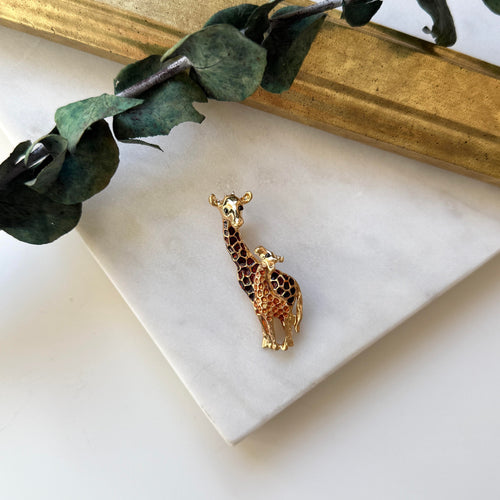 Özel Tasarım Zürafa Broş